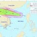 Áp thấp nhiệt đới trên Biển Đông đã mạnh lên thành bão số 7 đang tiến vào Việt Nam