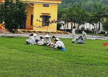 Các phạm nhân nữ trại giam Tân Lập