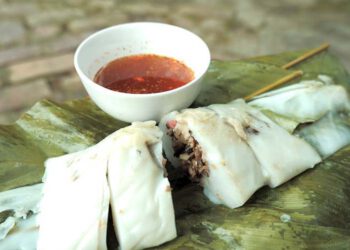 Bánh tẻ Hà Thạch, thị xã Phú Thọ