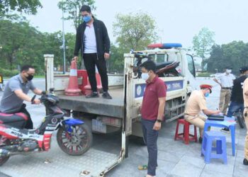 Thị xã Phú Thọ tăng cường công tác bảo đảm TTATGT trong dịp nghỉ hè và kỳ thi tốt nghiệp THPT năm 2021