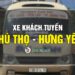 Xe khách tuyến Phú Thọ - Hưng Yên