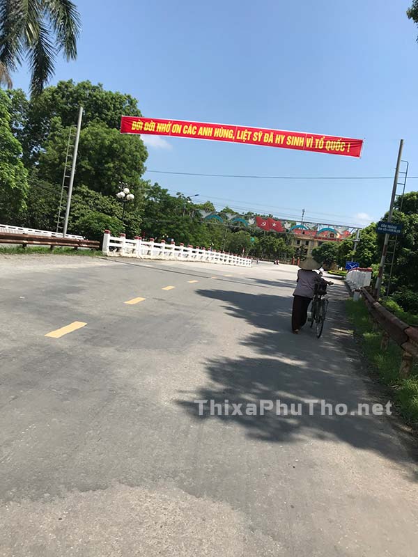 Cầu Trắng - thị xã Phú Thọ: Hình ảnh năm 2018