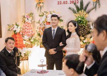 Hà Đức Chinh làm lễ cưới hotgirl Mai Hà Trang tại Hà Nội