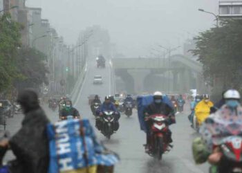 Miền Bắc đón không khí lạnh, trời mưa dông, cục bộ có mưa to