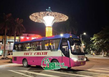 Nhà xe Thủy Chính - thị xã Phú Thọ