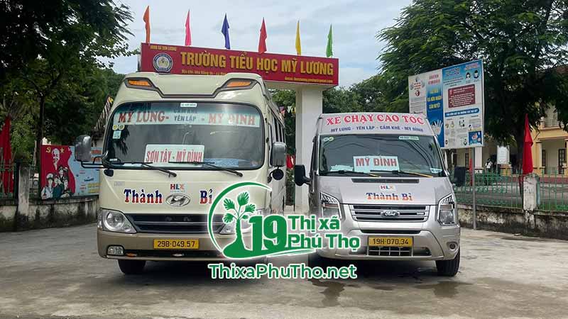 Nhà xe Thành Bỉ - Xe khách Yên Lập Hà Nội Mỹ Đình