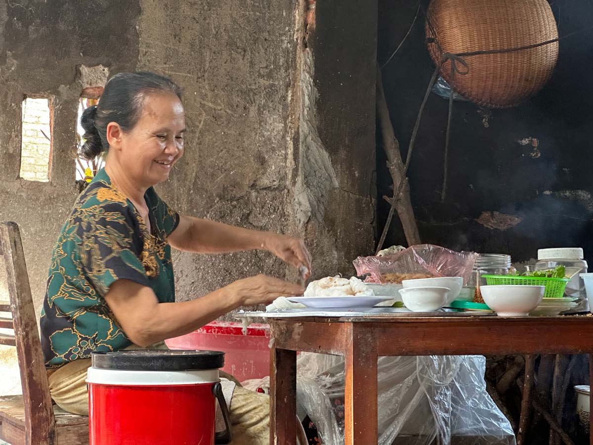 Bánh cuốn Bà Tâm thị xã Phú Thọ